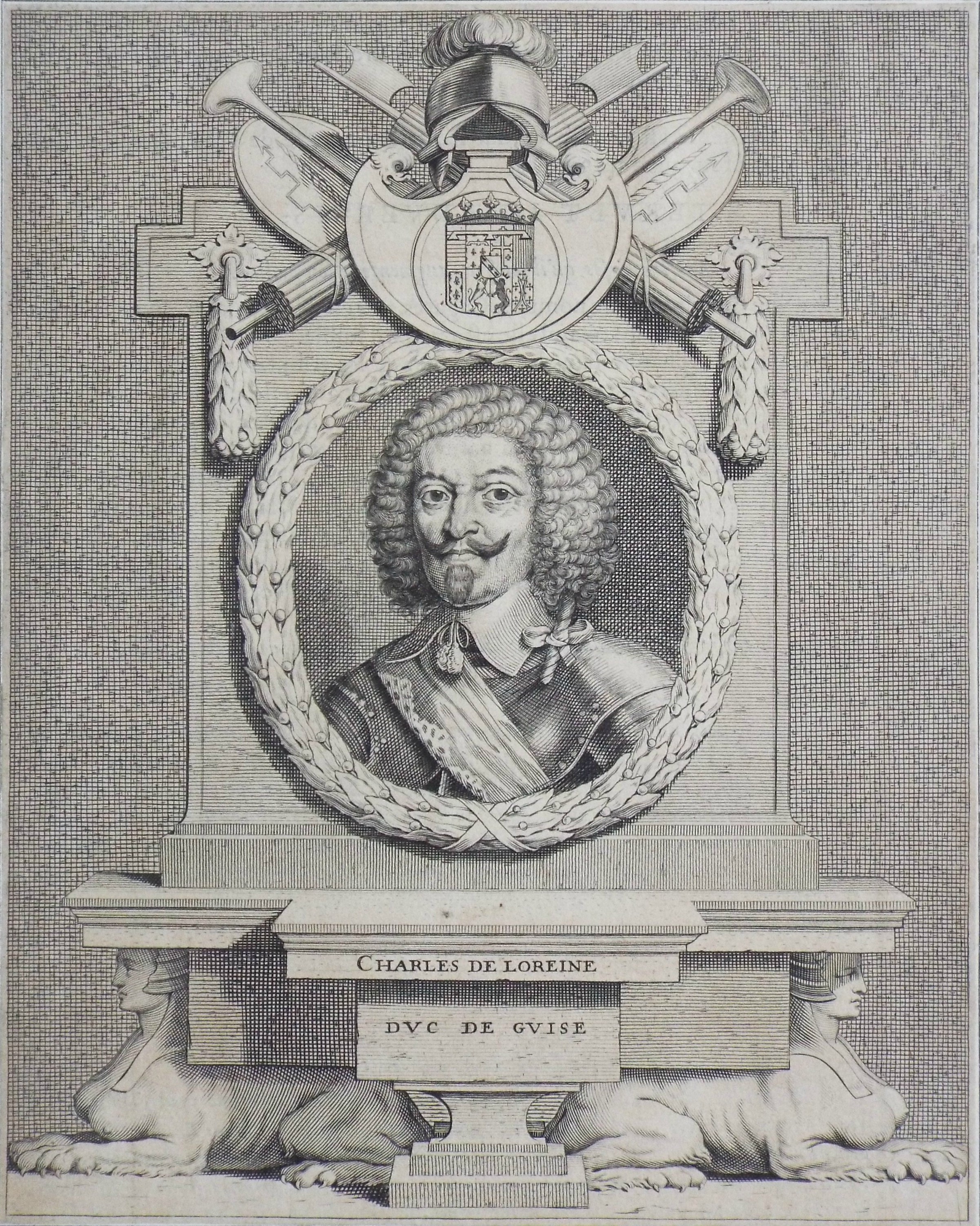 Print - Charles de Loreine Duc de Guise